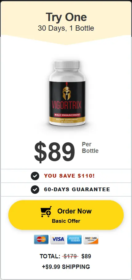Vigoryn Single Bottle Package